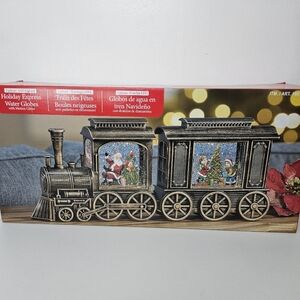 Holiday Express water globe train